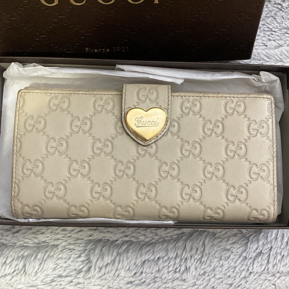 💛Gucci Long Wallet Guccissima Leather Beige💛 - Picture 2 of 12